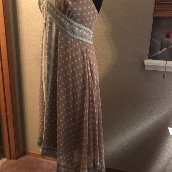 BCBG Max Azria Halter Dress Sz 12 - Picture 3 of 6